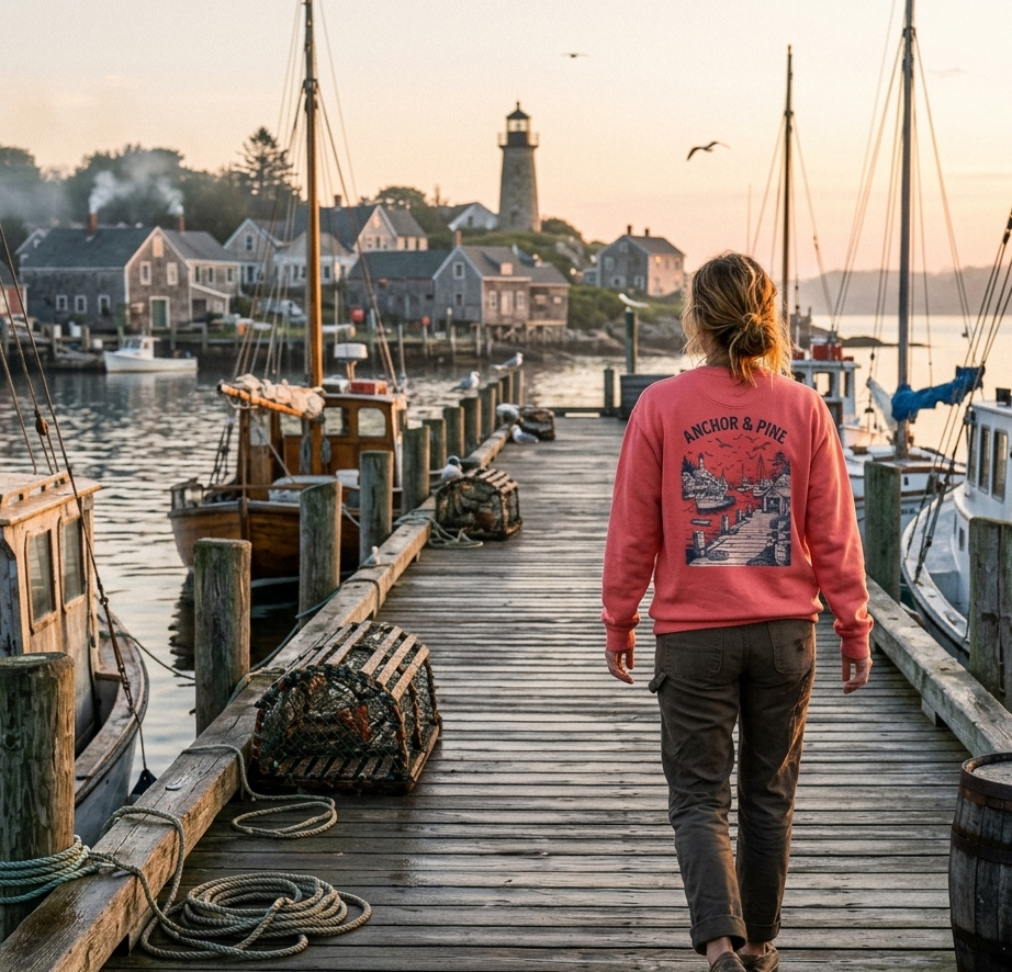 The Vintage Harbor Crewneck