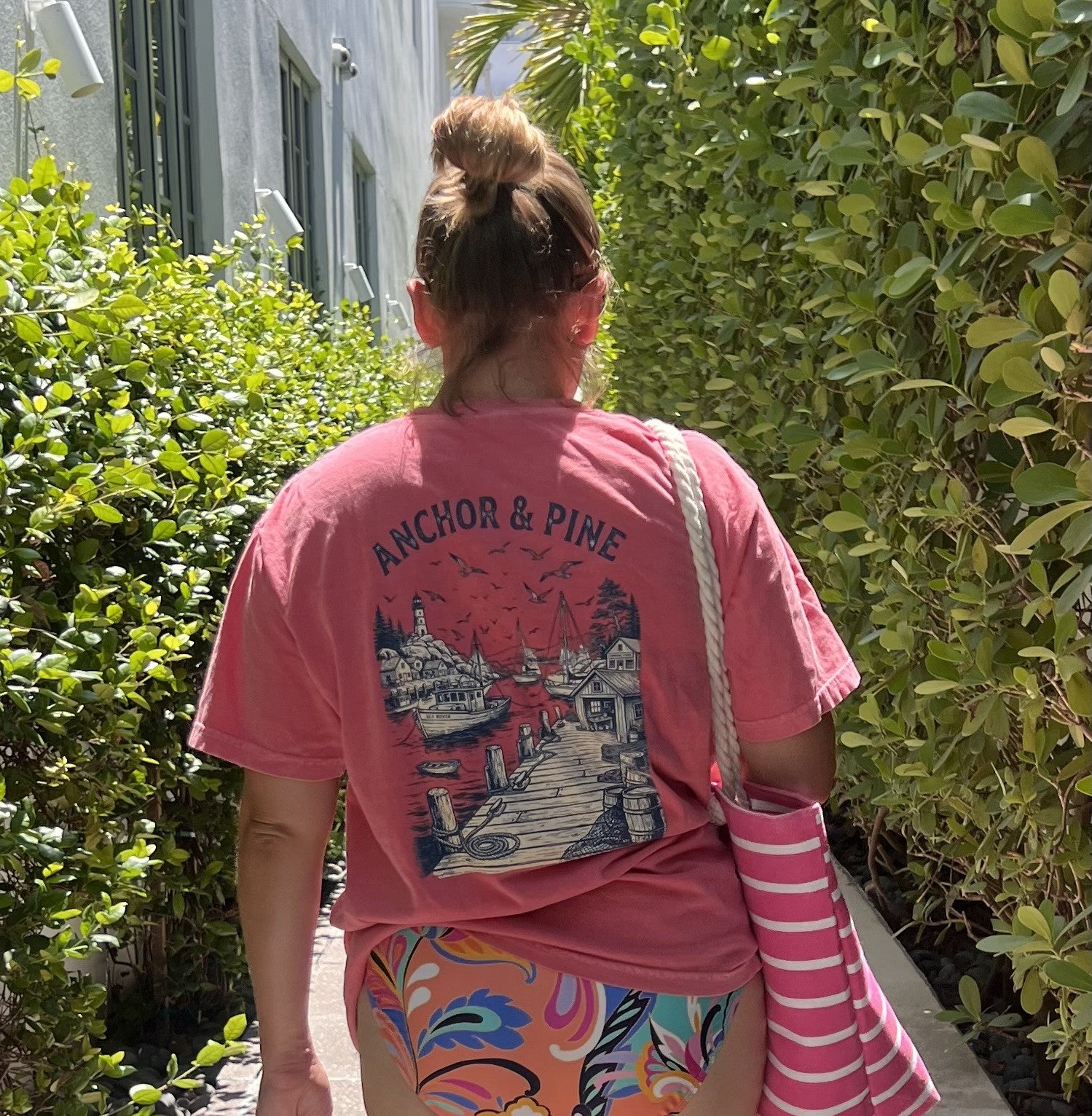 Vintage Harbor Shirt – Coastal Lifestyle Graphic Tee