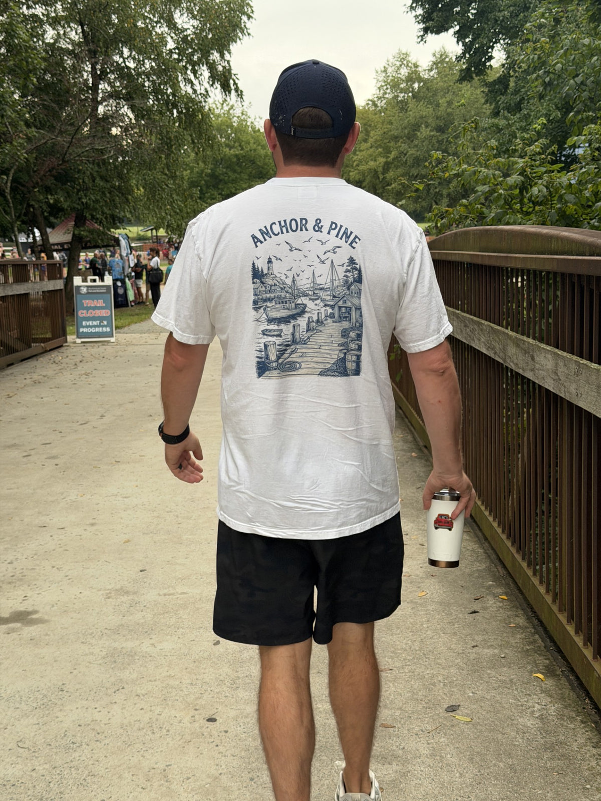 Vintage Harbor Shirt – Coastal Lifestyle Graphic Tee